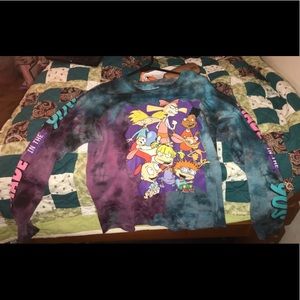 Nickelodeon long sleeve crop top!